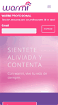 Mobile Screenshot of mujerwarmi.com